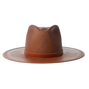 Janessa Leone Staw Hat Bianca (M)